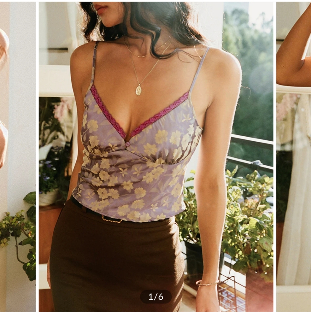 Floral Lace Tank top